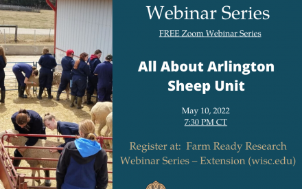 Extension’s Small Ruminant webinar explores Arlington Research Station Sheep Unit