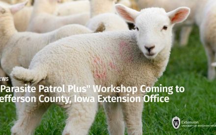 “Parasite Patrol Plus” Workshop Coming to Jefferson County, Iowa Extension Office 